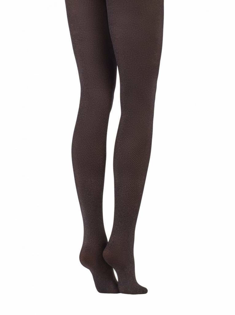 Conte Vintage 70 Den - Fantasy Mélange Women's Tights with mesh pattern (14С-95СП)