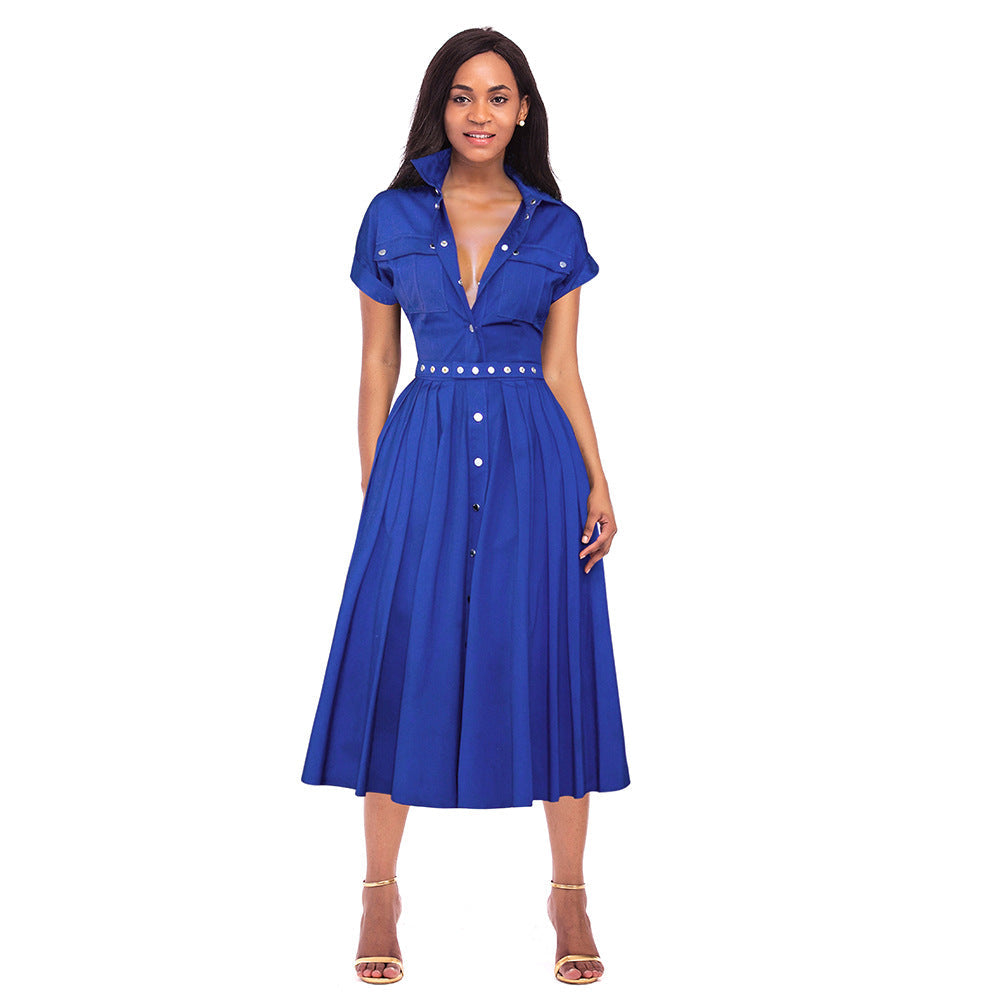 slimming a line dress 2025 Summer Collection Sexy off-The-Shoulder MID-Length Slimming Halter  Dress for Women's A-Line Dresses