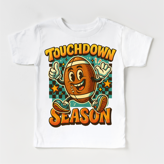 Kids Touchdown Season Football Shirt - Football Tee