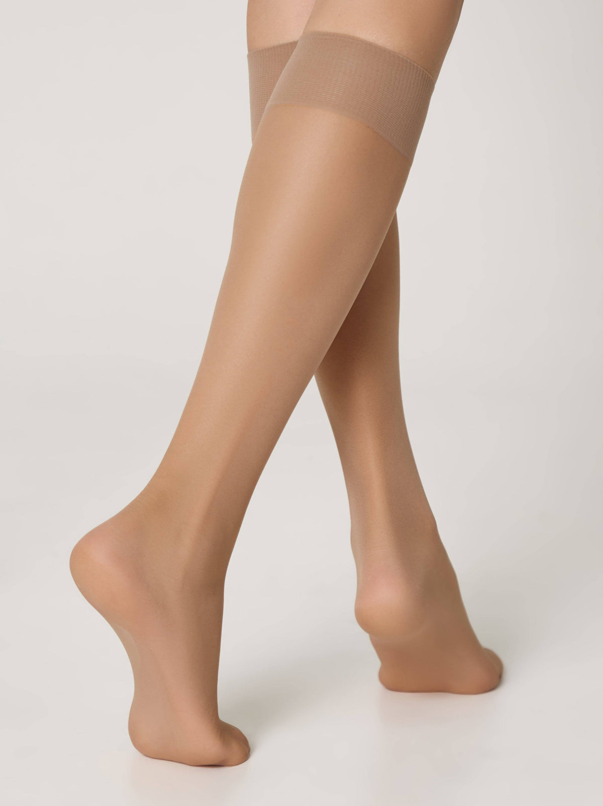 Conte/Esli Accent 40 Den - 2 Pairs (Pack) Tight Knee-Highs for Women (8S-2SPE)