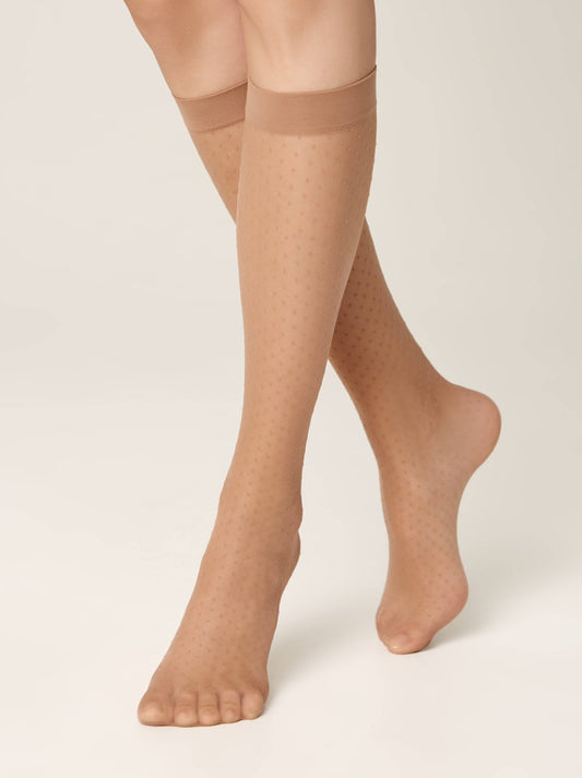 Conte Perla 20 Den - Fantasy Knee-Highs for Women (21C-149SP)