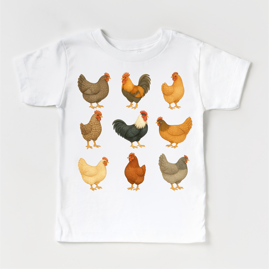 Chicken Rooster Farm Shirt - Country Chicken Tee