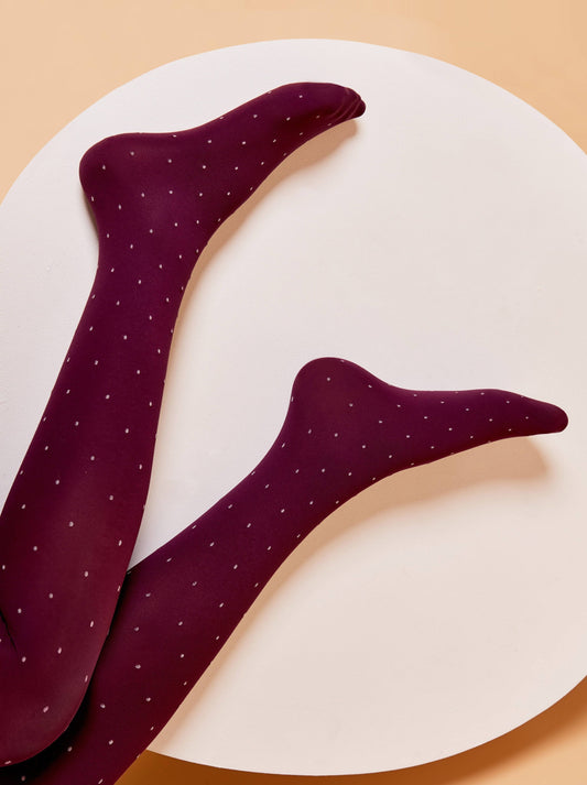 Conte Nadin 50 Den - Щільні колготки для дівчаток "Фантазійний" з "дрібними срібними цяточками" - 10 років, 12 років, 14 років, 16 років (14С-108СП)