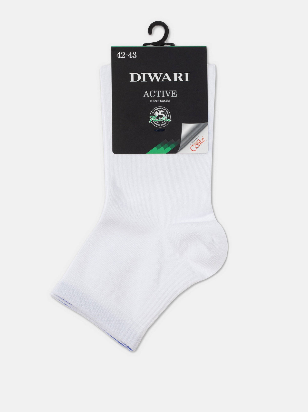 Lot of 6 pairs - Conte Classic Mid-Length Cotton Men's Socks - DiWaRi #20S-138SP