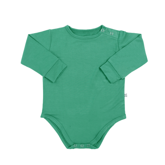 Hunter Green Long Sleeve Bodysuit