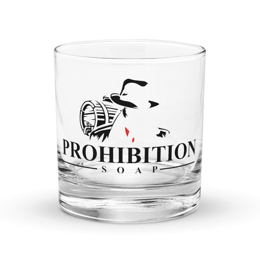 Prohibition Soap Rocks Glass