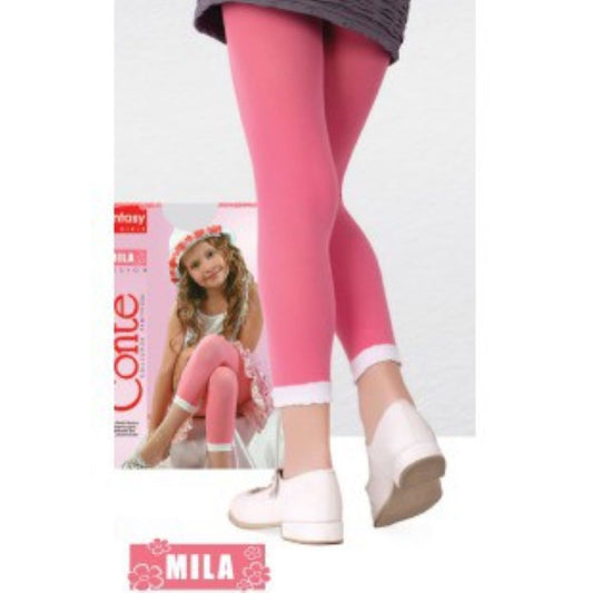 Conte Mila - Kids Thin Elastic Fantasy Leggings For Girls (8С-110СП)