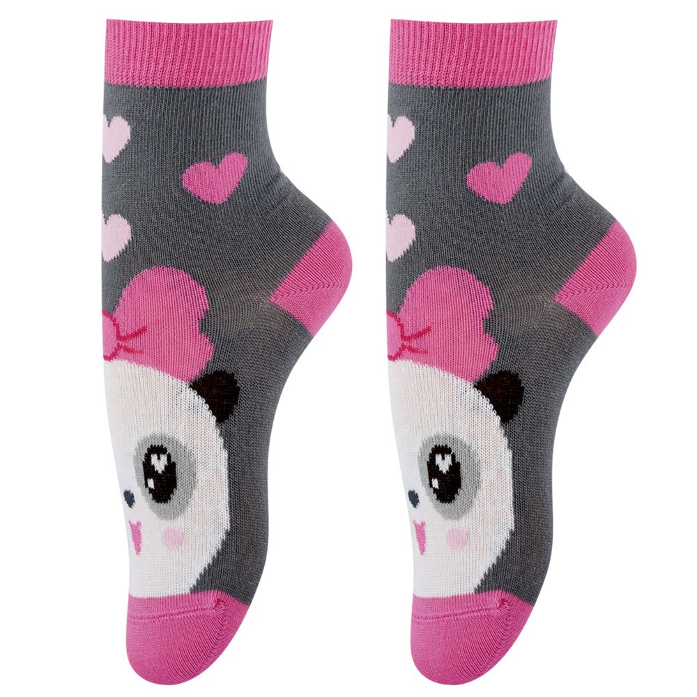Conte-Kids Малышарики #16С-33СП(262) - Lot of 2 pairs Cotton Socks for Girls