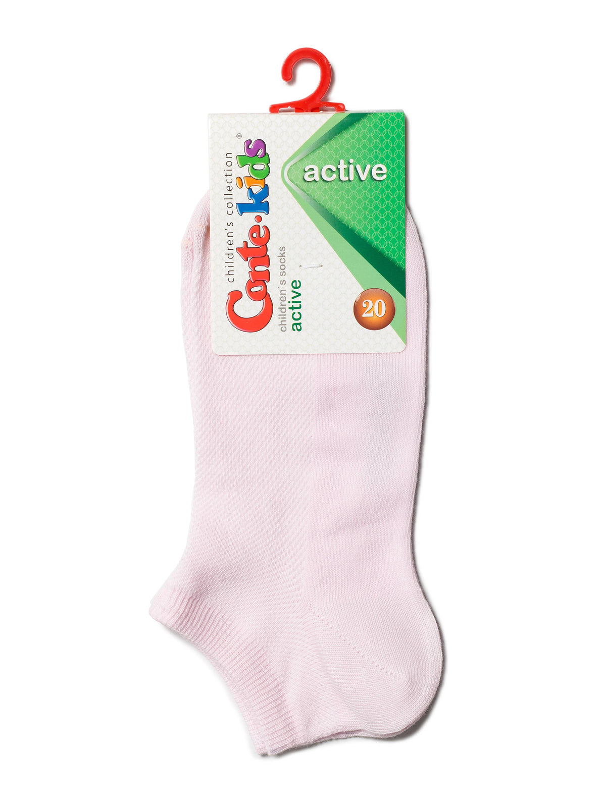 Conte-Kids Active #19С-180СП(484) - Лот из 2 пар хлопковых носков для девочек