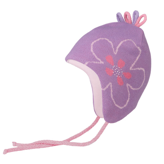 Дитяча шапка подвійного в'язання Conte/Esli з утеплювачем та бавовняною підкладкою - Для дівчаток (18С-29СП)