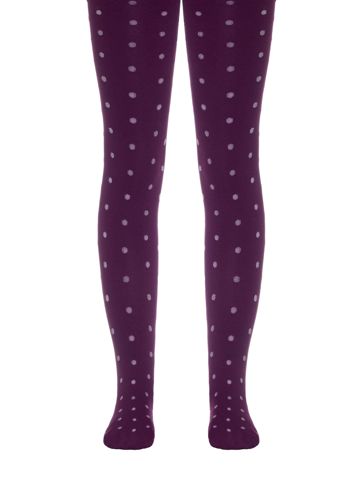 Conte Paola 50 Den - Fantasy Opaque Tights For Girls With Polka Dots - 4yr. 6yr. 8yr. 10yr. (16С-51СП)