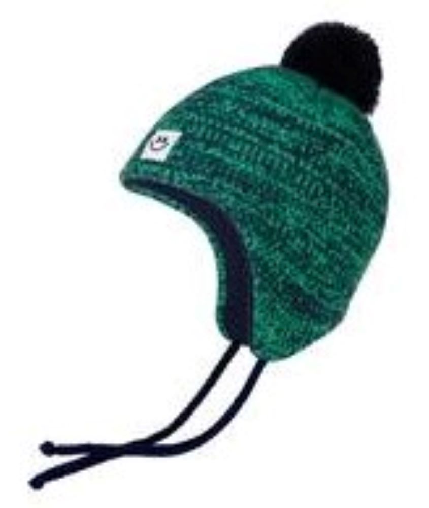 Conte/Esli Double knitted kids hat with pompom & strings - For Boys (18С-37СП)