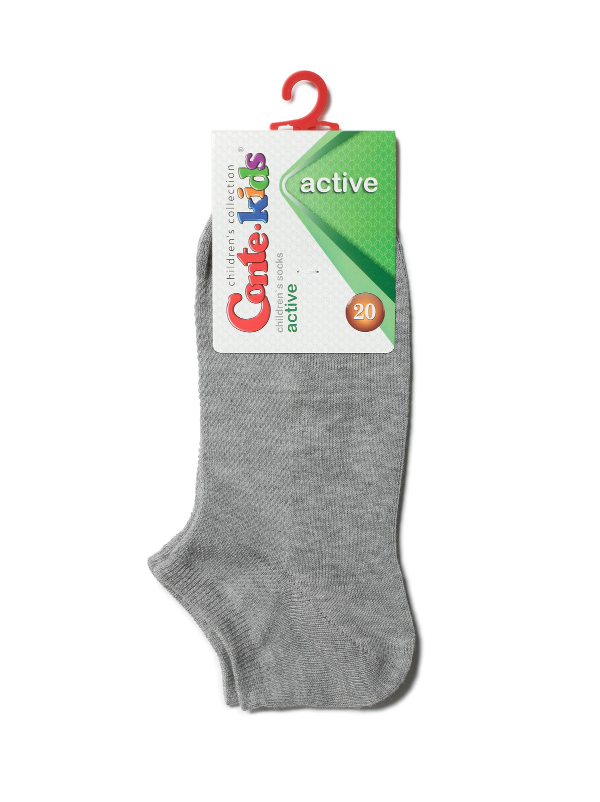 Conte-Kids Active #19С-180СП(484) - Лот из 2 пар хлопковых носков для девочек