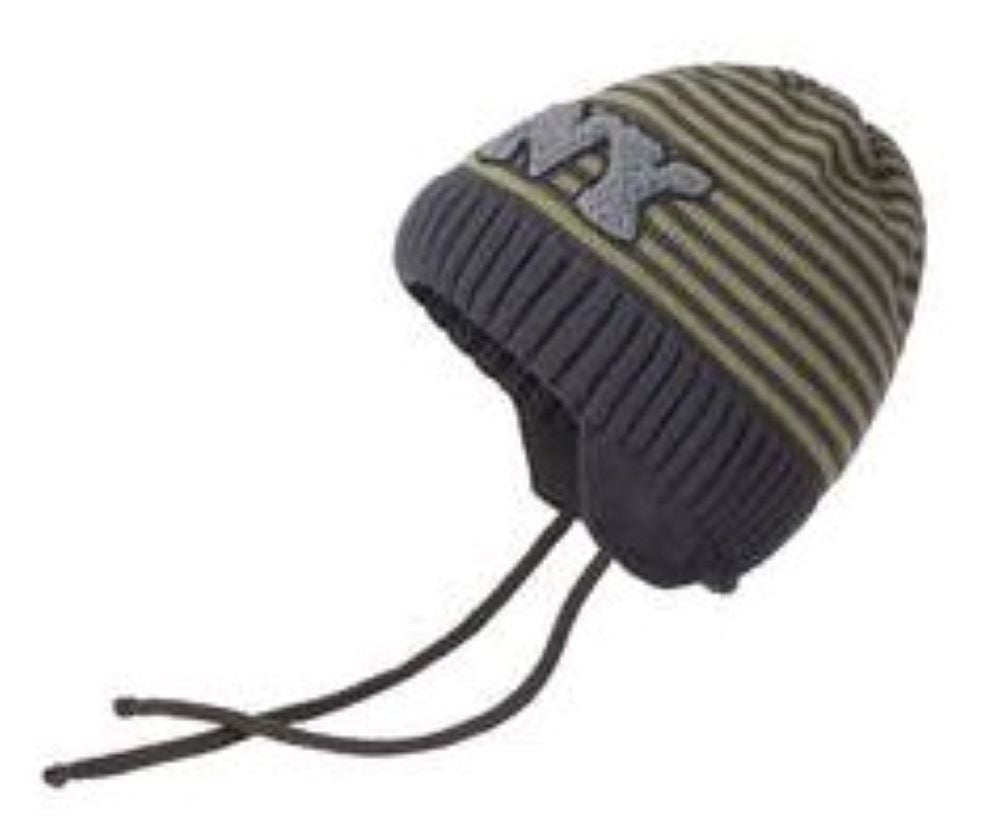 Conte/Esli Double knitted kids hat with strings - For Boys (17С-107СП)