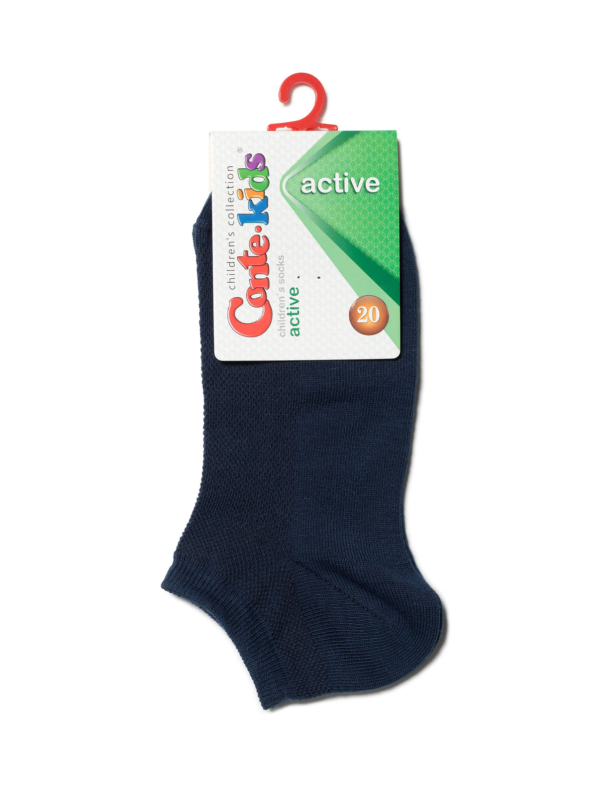 Conte-Kids Active #19С-180СП(484) - Лот из 2 пар хлопковых носков для девочек
