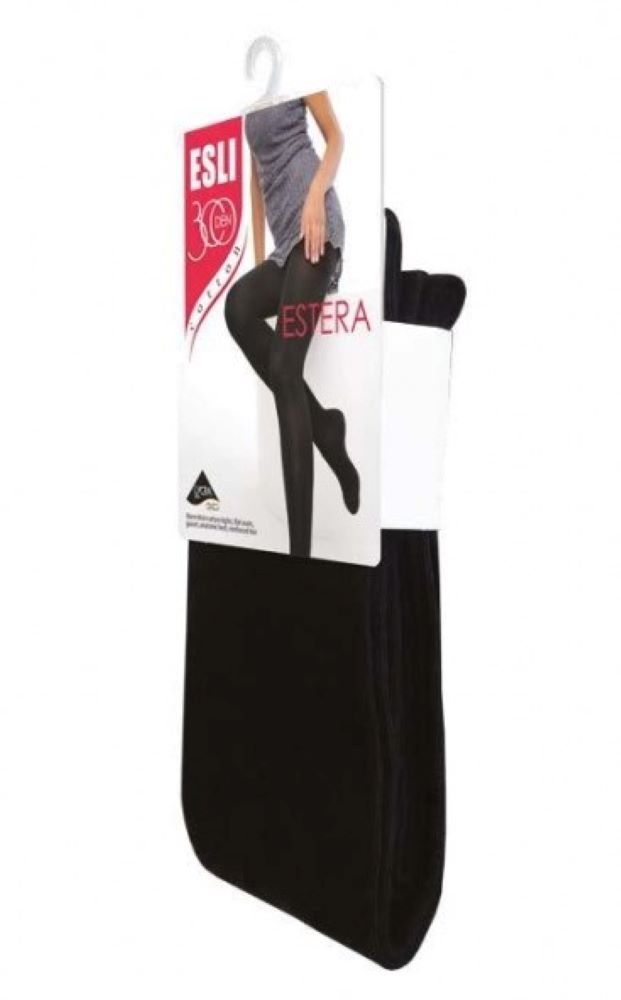 Conte/Esli Estera 300 Den - 74% Cotton Warm Opaque Women's Tights (14S-65SPE)