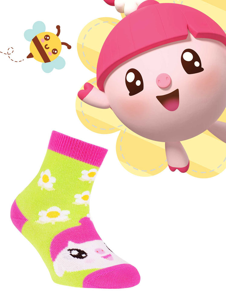 Conte-Kids Малышарики #16С-33СП(261) - Лот из 2 пар хлопковых носков для девочек и мальчиков