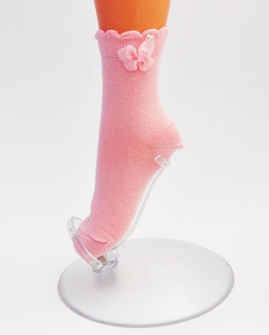 Conte-Kids Tip-Top #7С-50СП(000) - партія з 2 пар бавовняних шкарпеток для дівчаток