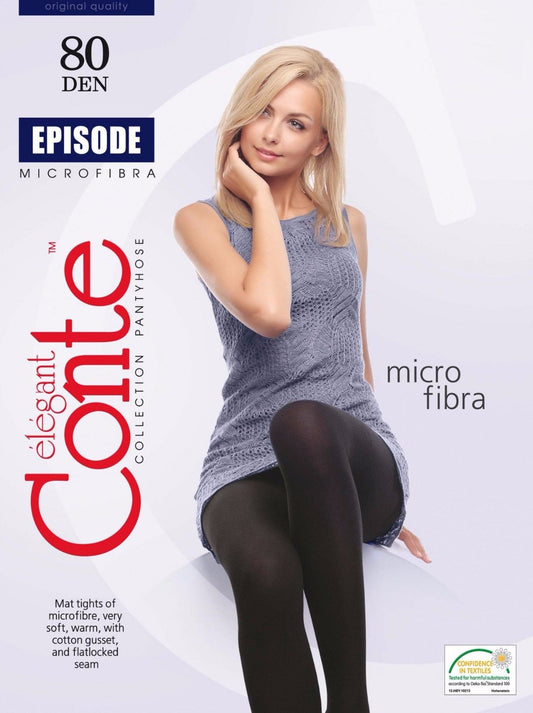 Conte Episode 80 Den - Microfibra Opaque Women's Tights (8С-40СП)