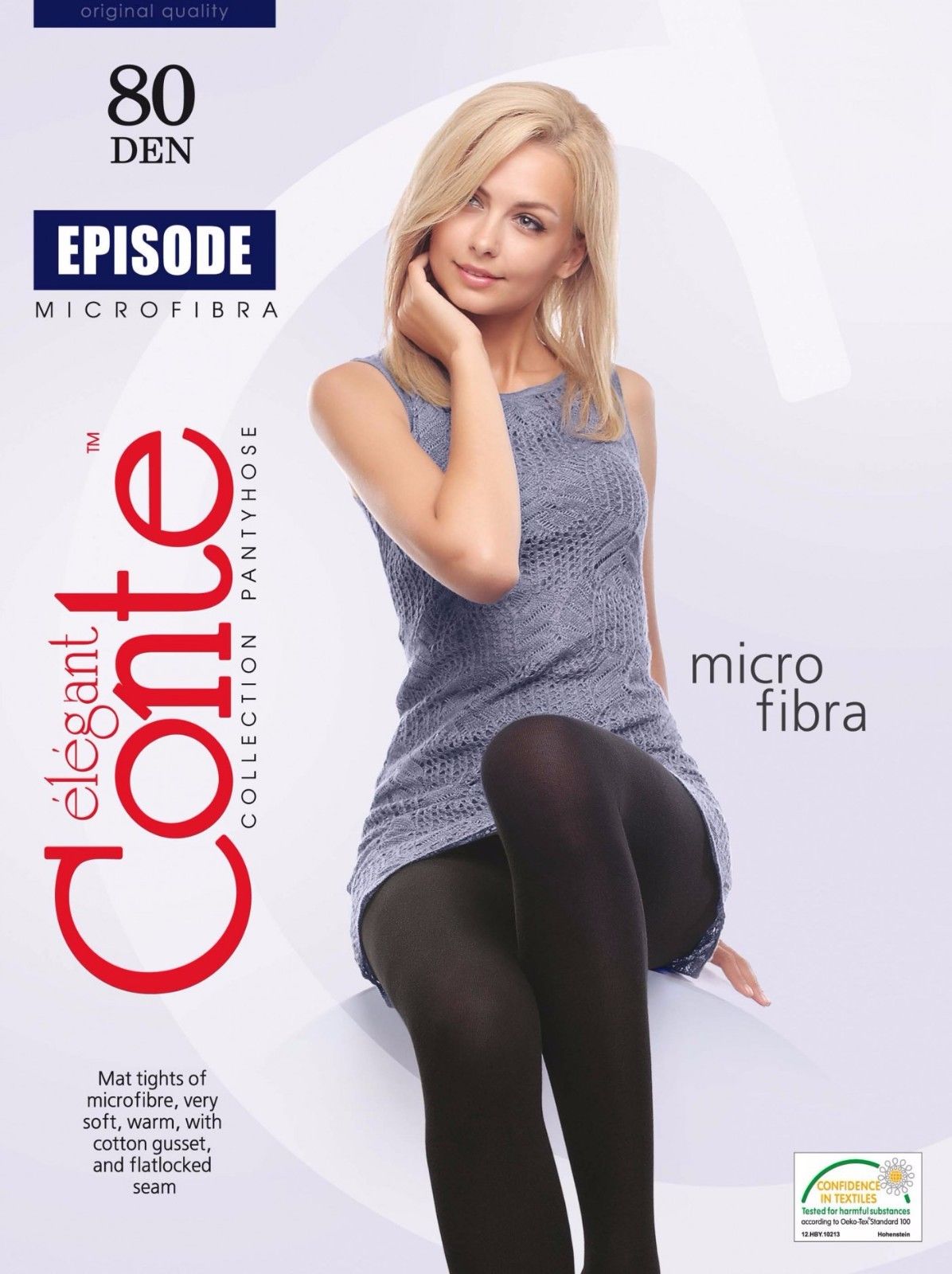 Conte Episode 80 Den - Microfibra Opaque Women's Tights (8С-40СП)