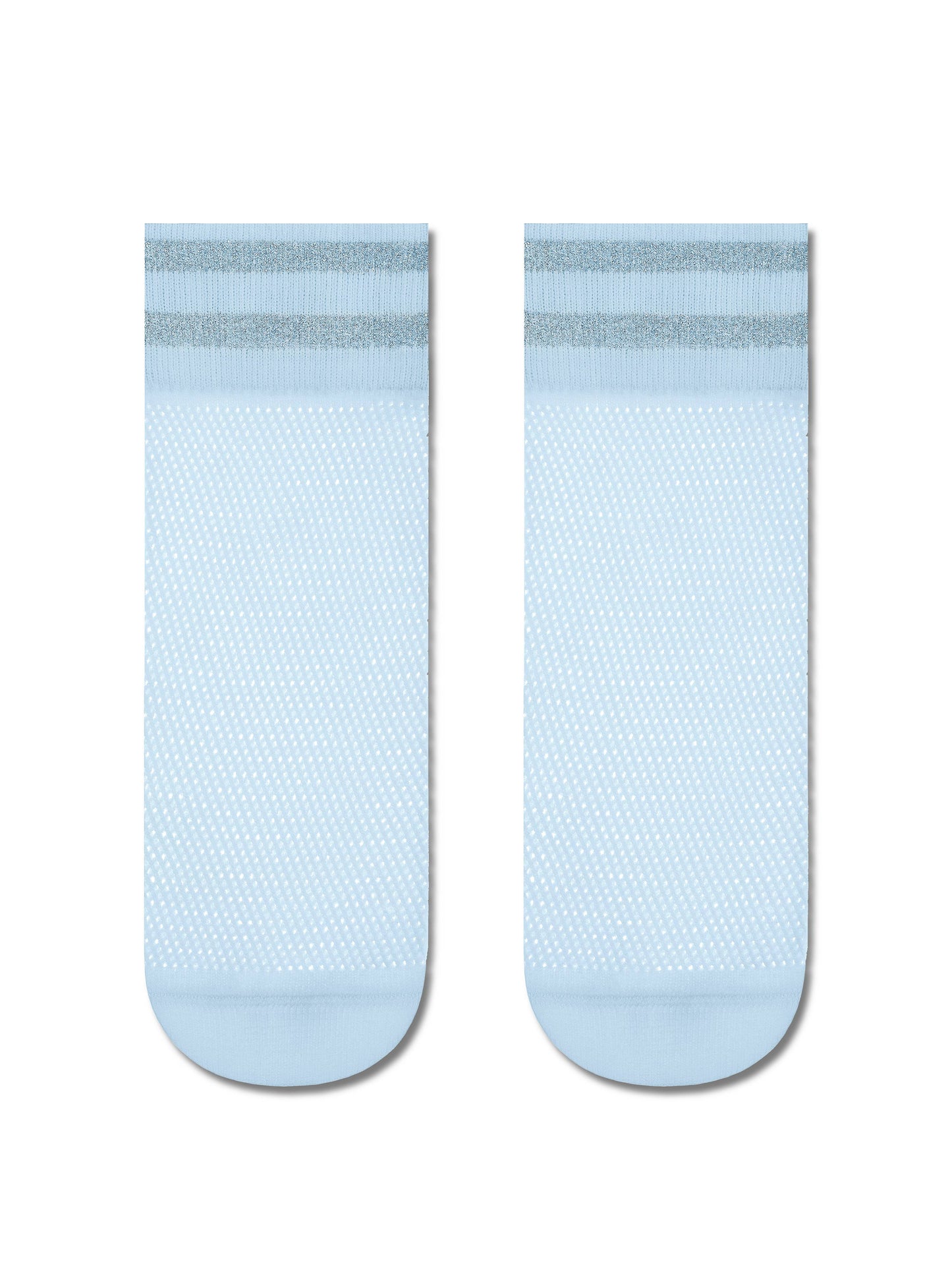 Conte Fantasy #17С-122СП(132) - Лот із 2 пар ажурних жіночих шкарпеток з люрексом та поліамідом