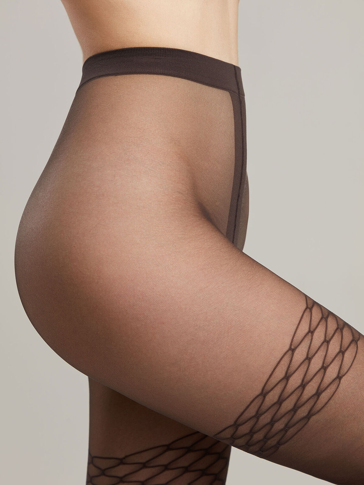 Conte Versale 20 Den - Fantasy Women's Tights with Openwork Stockings Imitation (21С-92СП)