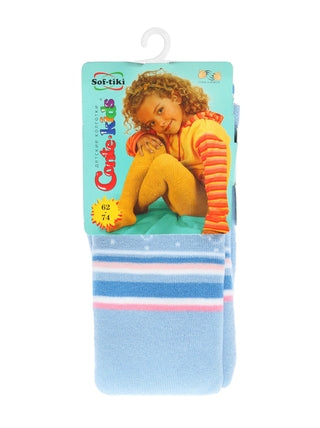 #7С-38СП(235) - Колготки махровые хлопковые Sof-tiki Conte-Kids 0/12м.