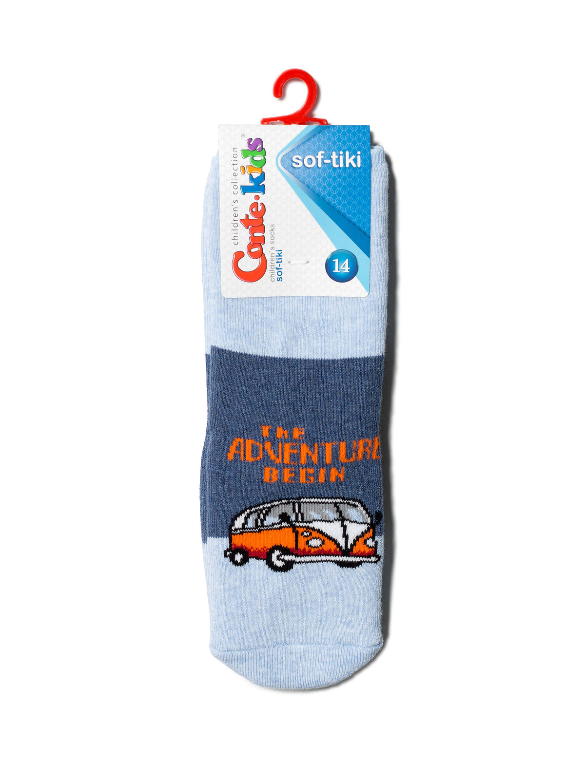 Conte-Kids Sof-tiki #7С-62СП(473) - Lot of 2 pairs Cotton Terry Socks For Boys