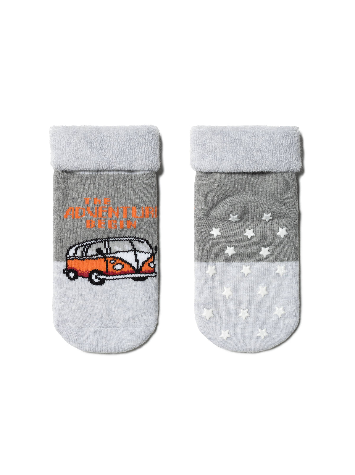 Conte-Kids Sof-tiki #7С-62СП(473) - Lot of 2 pairs Cotton Terry Socks For Boys