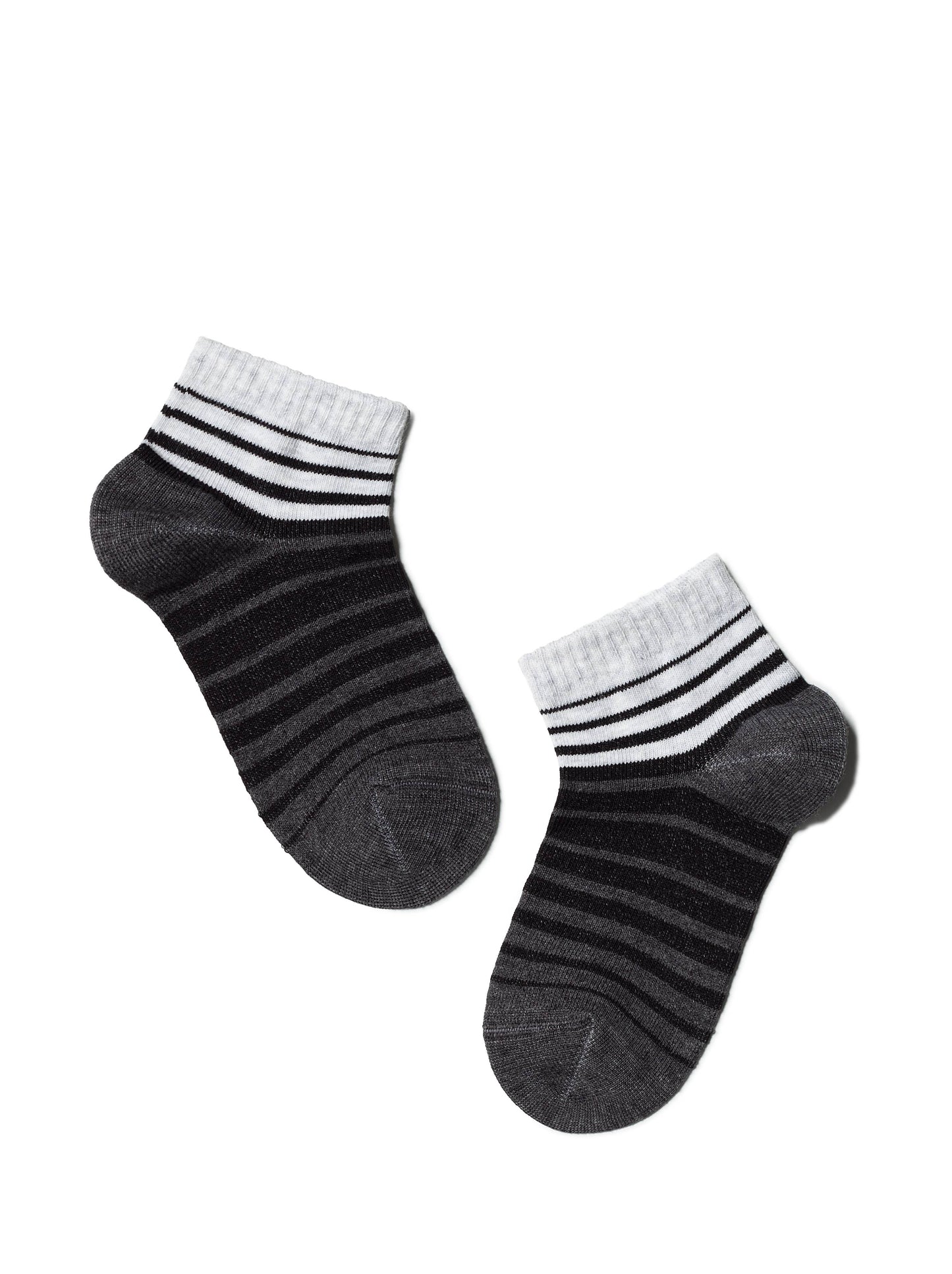 Conte-Kids Active #7С-97СП(505) - Lot of 2 pairs Cotton Socks For Boys & Girls