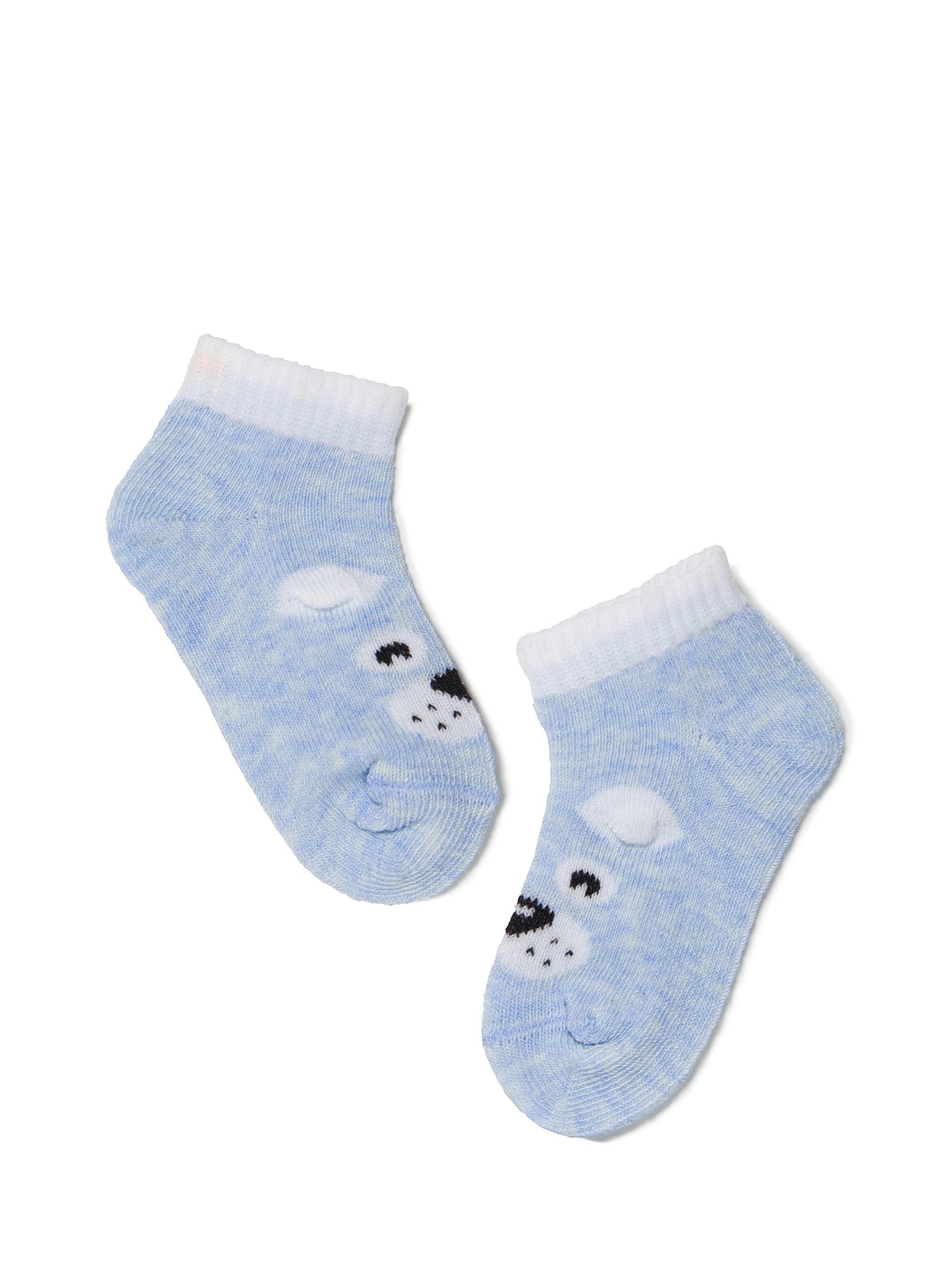 Conte-Kids Tip-Top #5С-11СП(390) - Lot of 2 pairs Cotton Socks for Girls & Boys