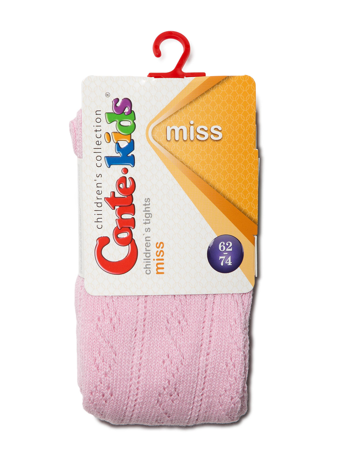 #7С-80СП(266) - Miss Conte-Kids Openwork Cotton Tights For Girls 0/12m.-12/24m.