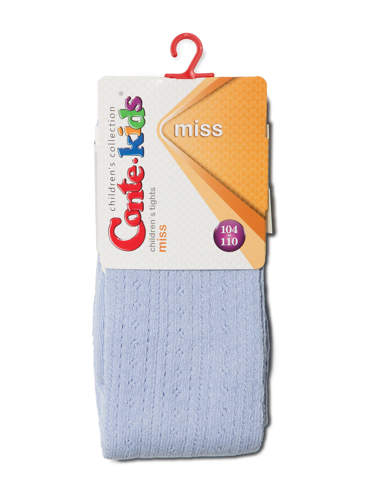 #7С-80СП(270) - Ажурные хлопковые колготки Miss Conte-Kids для девочек 2-4 года.