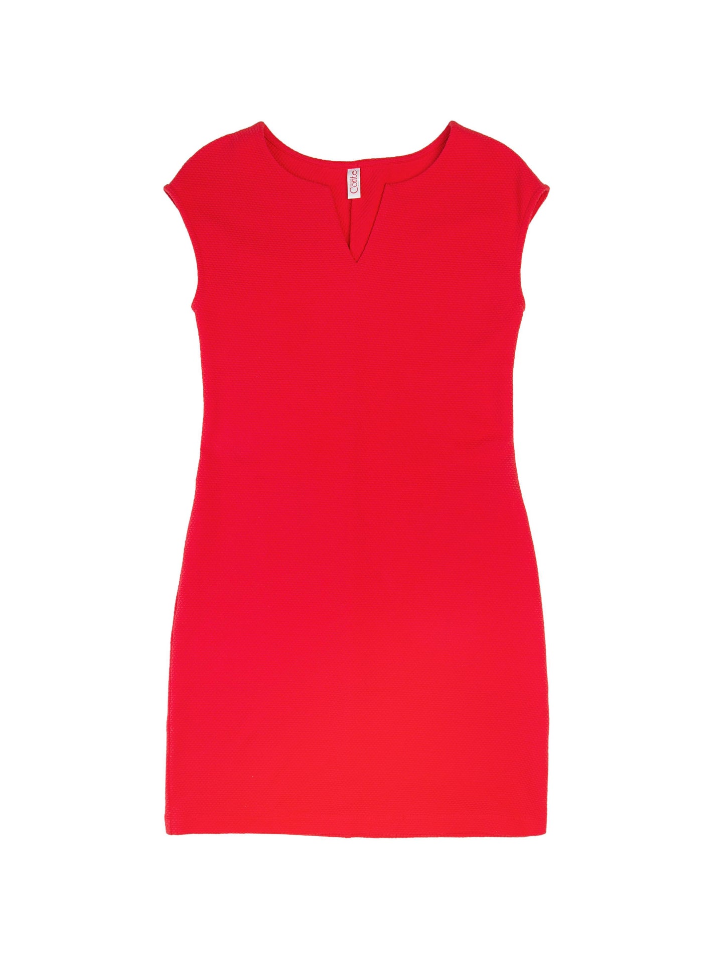 Conte Cotton Plain Knitted Dress-Tunic for Women/Girls #17С-363ТСП (LPL 722)