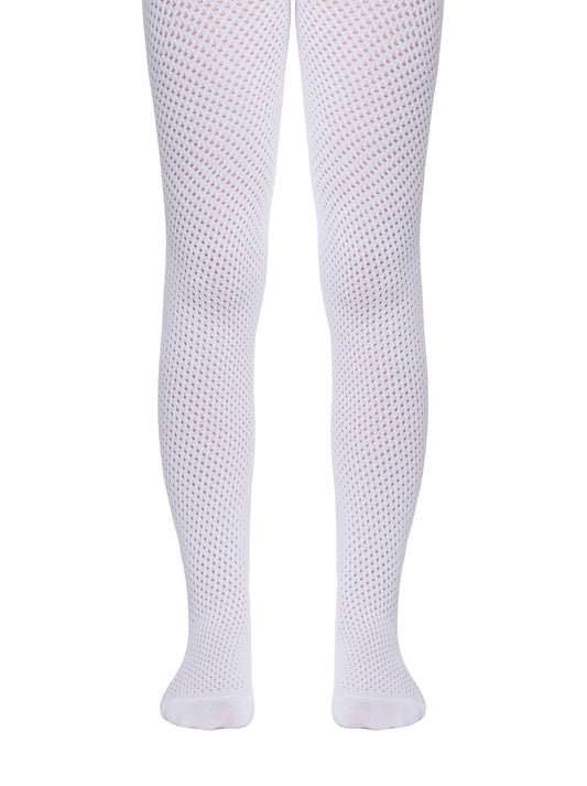 #7С-80СП(269) - Miss Conte-Kids Openwork Cotton Tights For Girls 6yr.-8yr.