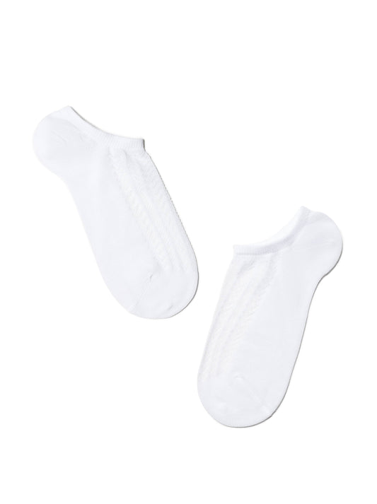 Conte Active #19S-185SP(179) - 1 pair Openwork Cotton Women's Socks