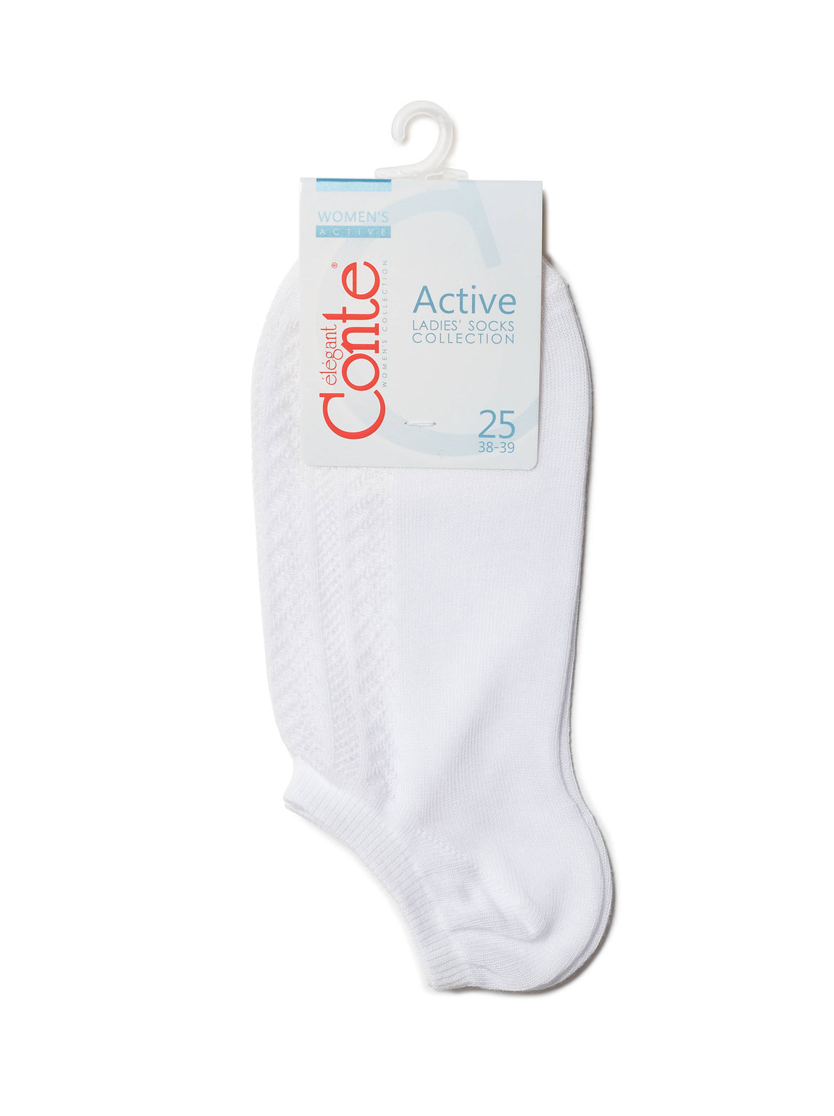 Conte Active #19С-185СП(179) - Лот из 2 пар ажурных хлопковых женских носков