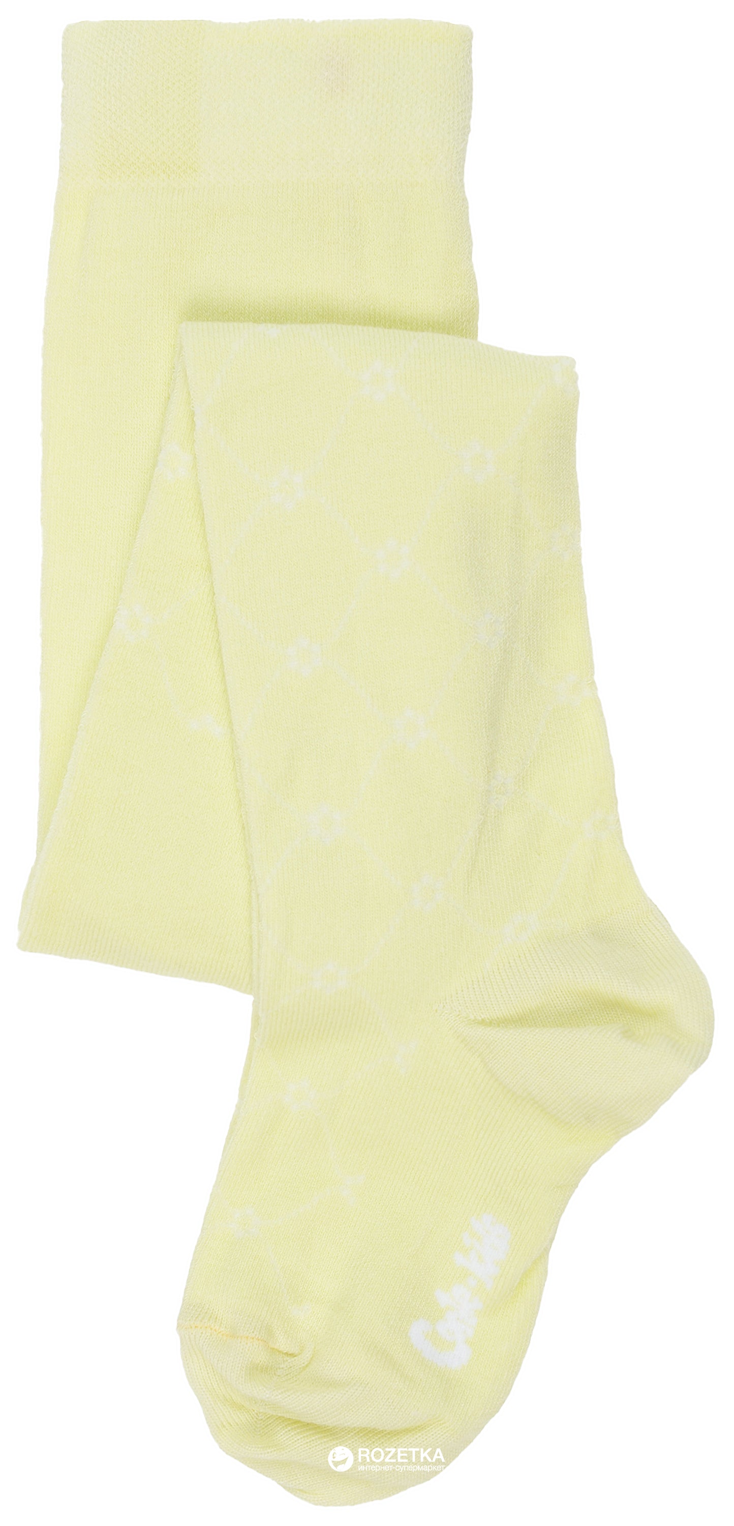 Conte-Kids Класс №7С-31СП(203) - Тонкие хлопковые колготки для девочек 12/24м.