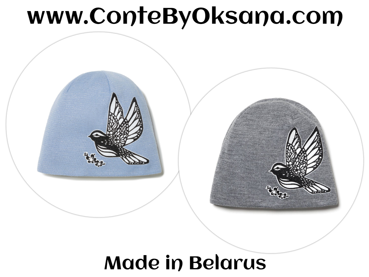 Conte/Esli Double Knitted Children's Hats - For Girls (18С-50СП)