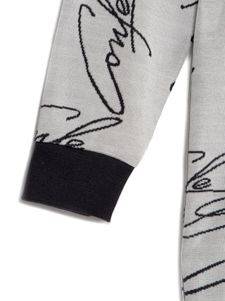 Conte Premium Viscose Dress-Tunic for Girls/Women with a Stylish Lettering Pattern #19С-833ТСП (LPL 1044)