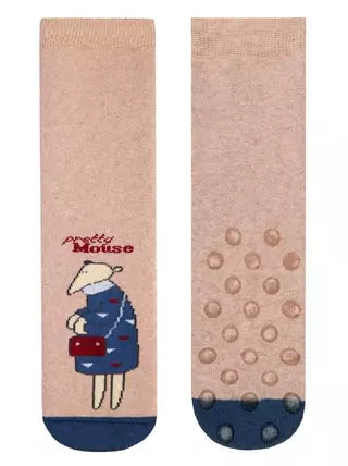 Conte-Kids Pretty Tootsies #17С-45СП(295) - Лот из 2 пар хлопковых махровых носков для девочек