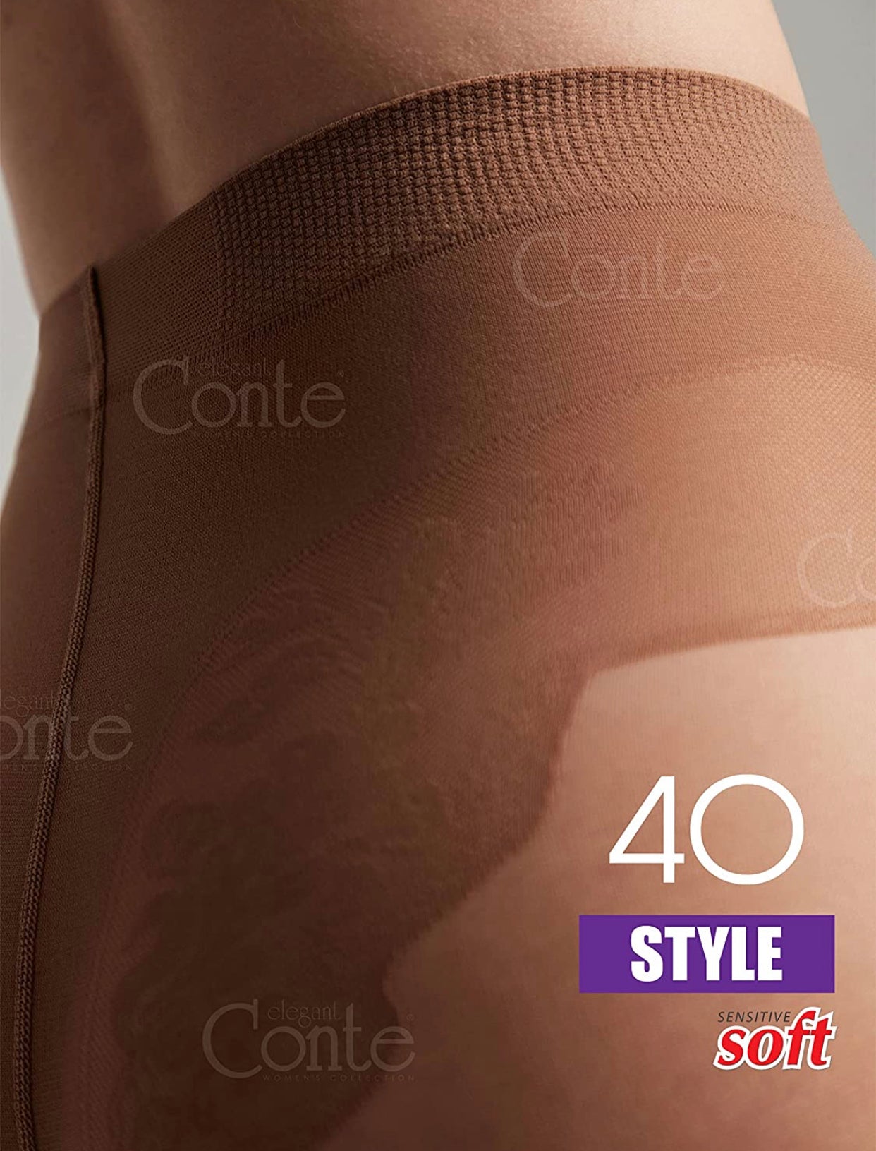 Conte Style Soft 40 Den - Modelling Bikini Shaping Women's Tights (8С-74СП)