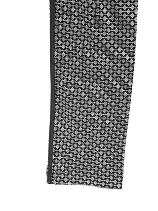 Conte Arkadia - Jacquard Tight-fitting Women's Leggings made of knitted fabric with side seams (14С-593ЛСП)