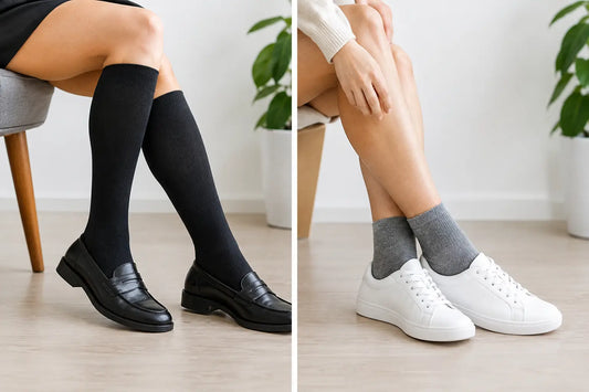 Knee Highs Versus Socks for Everyday Wear