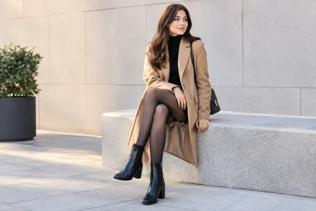Styling Tights With Ankle Boots Made Simple