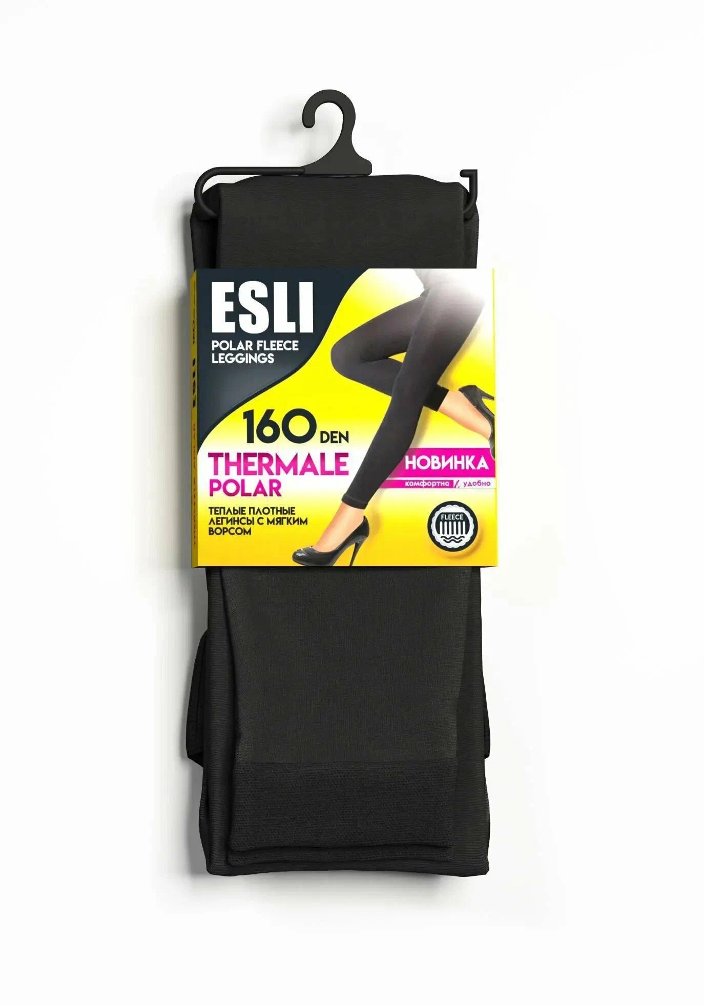 Conte/Esli (Poland) Thermale Polar 160 Den - Warm Fleece Women's Leggings with soft pile (TY 489)