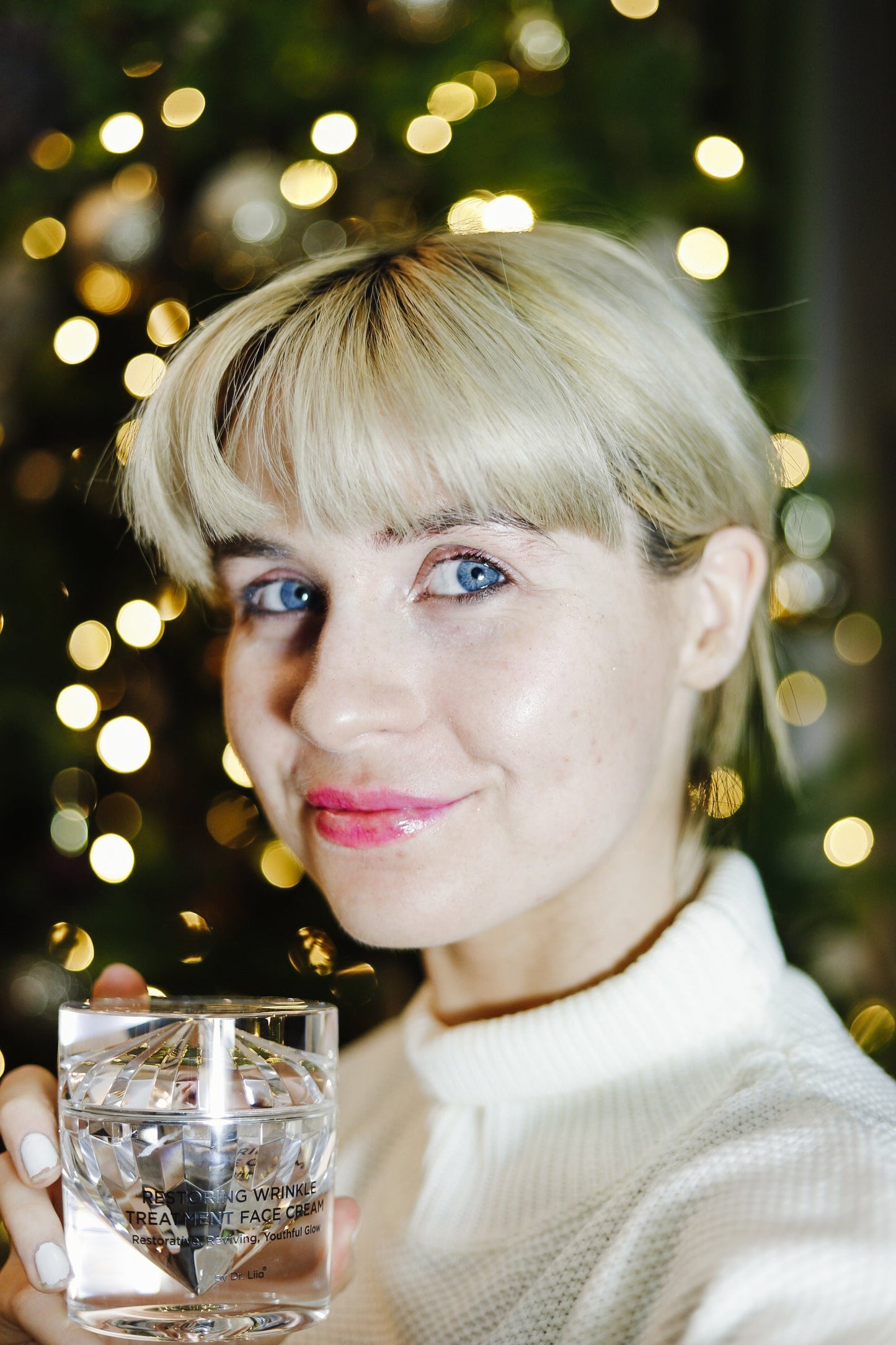 Restoring Wrinkle Treatment Face Cream – Vegan, Hypoallergenic, Gluten-Free Anti-Aging Formula