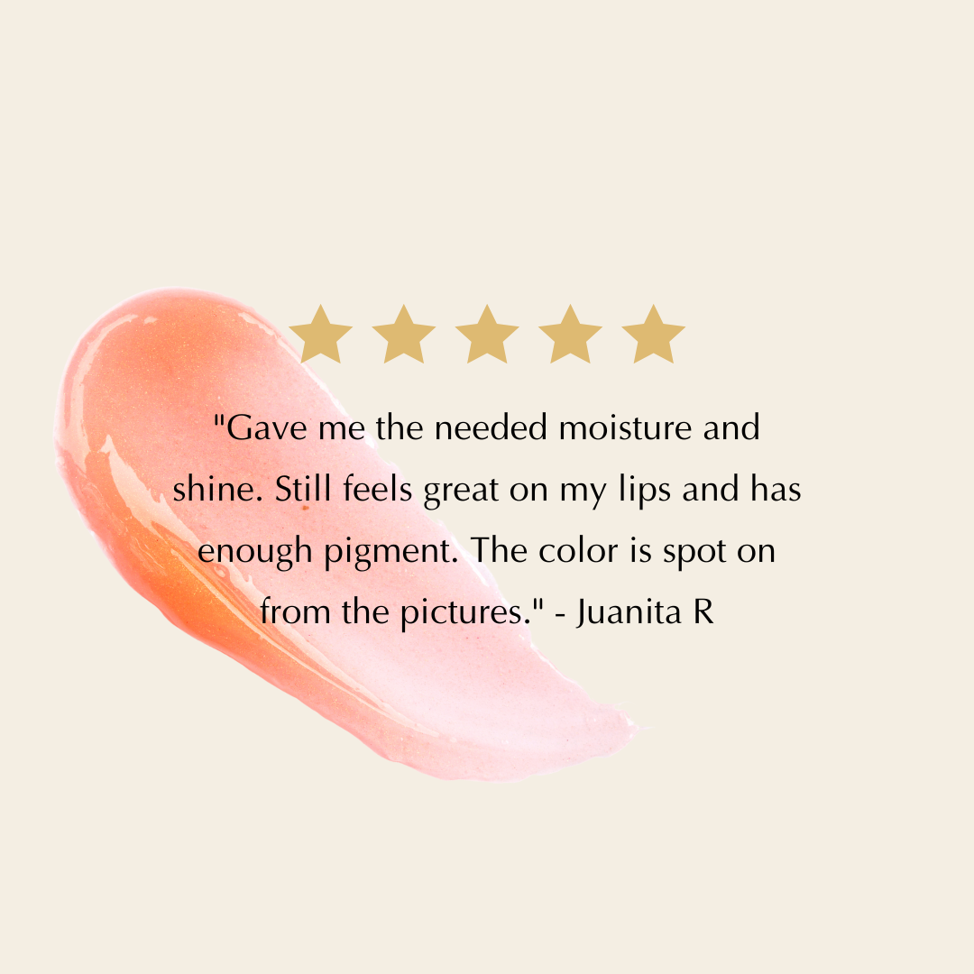 Hydrating Shine Lip Gloss – Vegan, Gluten-Free & Moisturizing