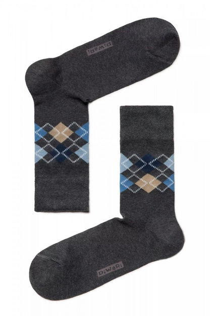 Conte DiWaRi #17S-68SP(719) - Cotton Men's Socks Gift Box (2 pairs pack)