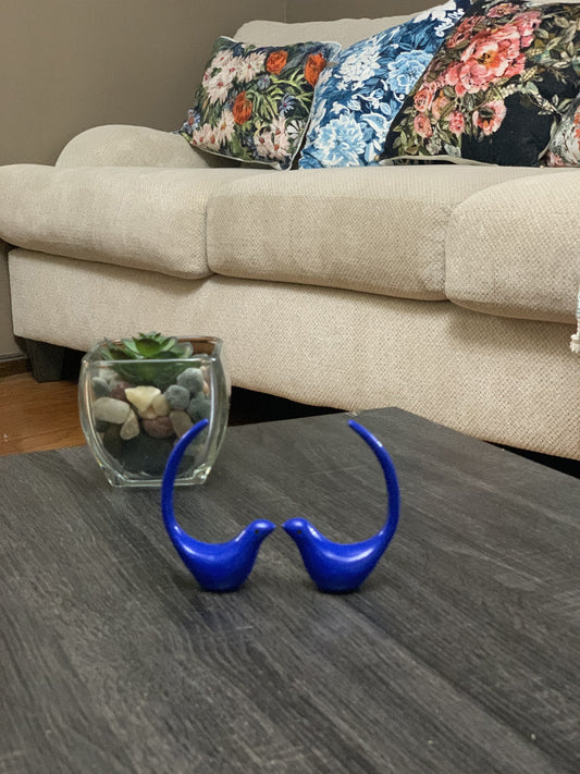 Vibhsa Blue Bird Figurines of Health and Happiness
